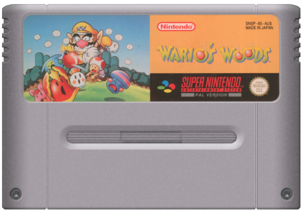 Wario's Woods media 7 for Super Nintendo